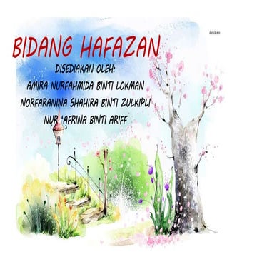 Pedagogi alquran (hafazan)