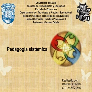 Pedagogia sistemica daryelis cubillan