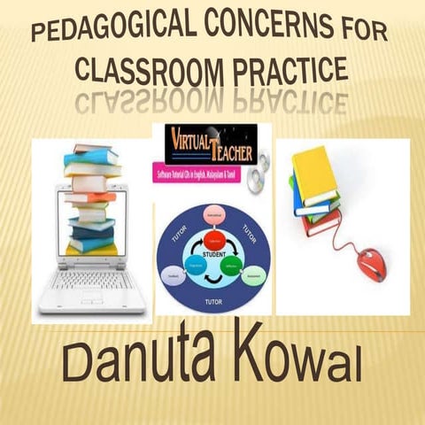 Pedagogical concerns for classroom practice