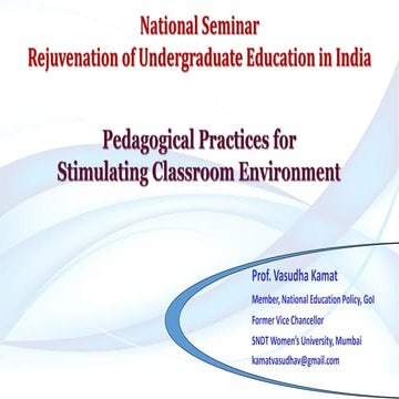 Stimulating Classroom Environment