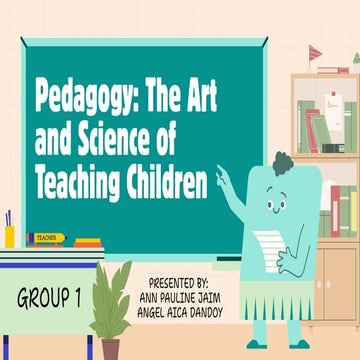 What is pedagogy | PPTX