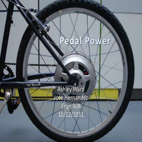 Pedal power
