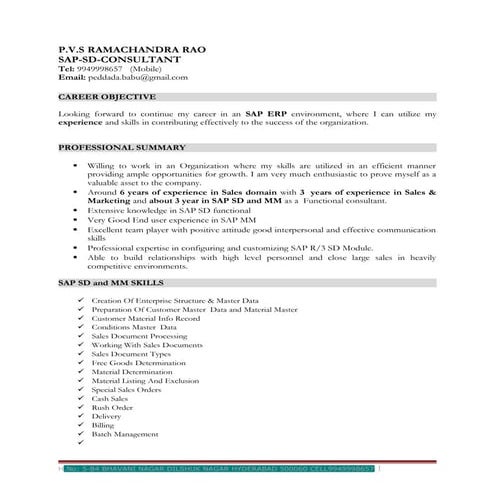 Peddada update resume 23.08.2012