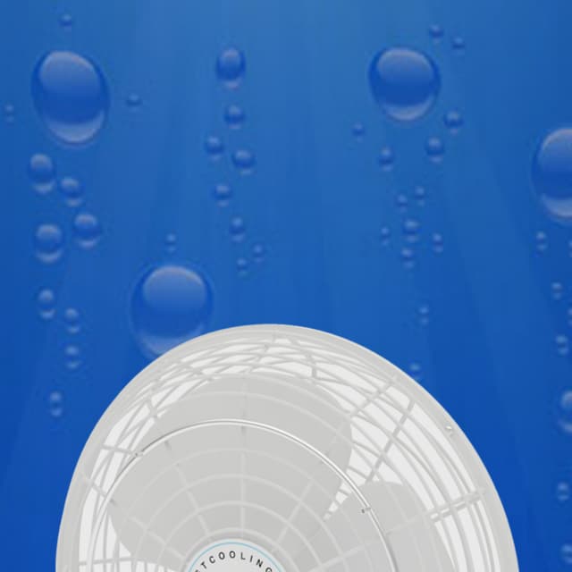 Pedestal Mist Cooling Fan