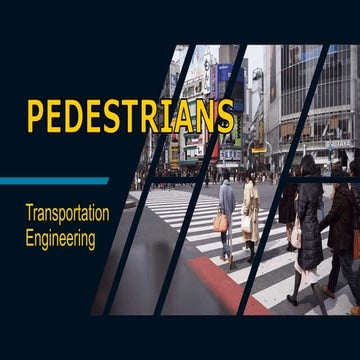 Pedestrians
