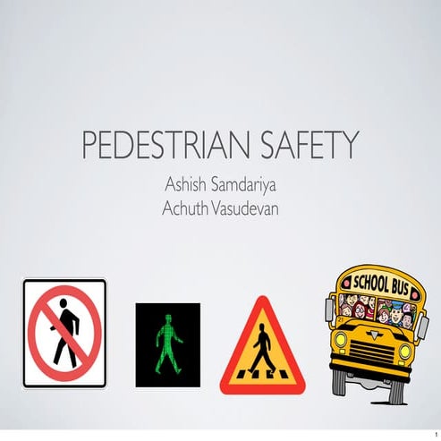 Pedestrian safety, India