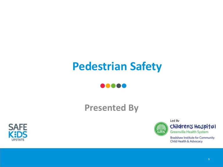 Pedestrian safety powerpoint