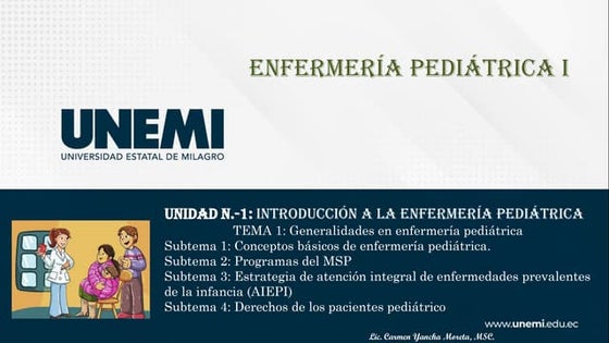 Programa nacional de atencion integral del niño, niña y adolescente | PPT
