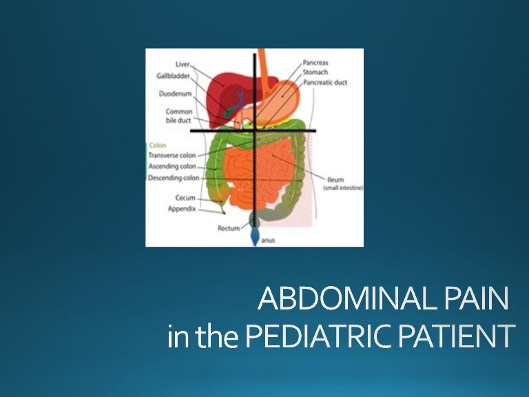 Pediatric abdominal pain