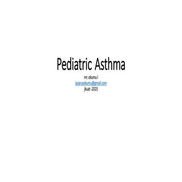 Pediatric Asthma.pptx