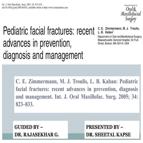 Pediatricfacialfractures 170101104439