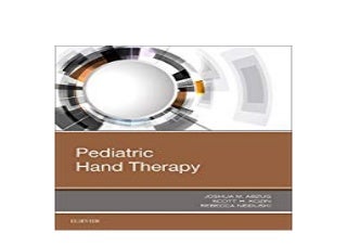 ~[PDF_NO_BUY]~ LIBRARY Pediatric Hand Therapy ^^Full_Books^^