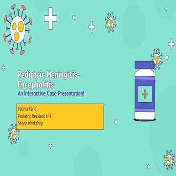 Pediatric Meningitis Case Presentation