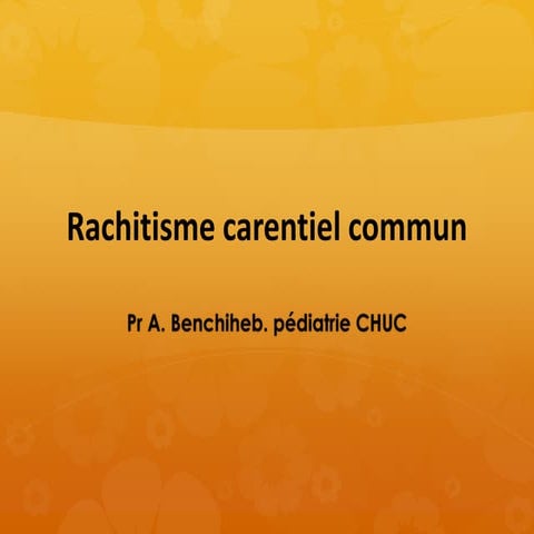 La Pediatrie: le rachitisme carentiel.pdf
