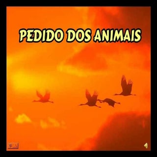 Pedido dos animais