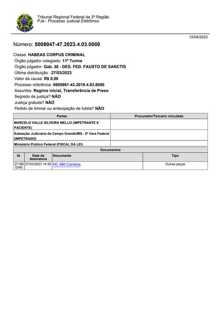 pedofilo condenado MARCELO VALLE SILVEIRA MELLO clamando por socorro