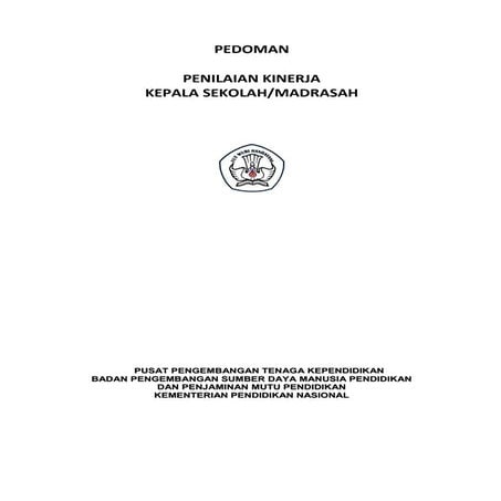 Pedoman ipk-ks | PDF