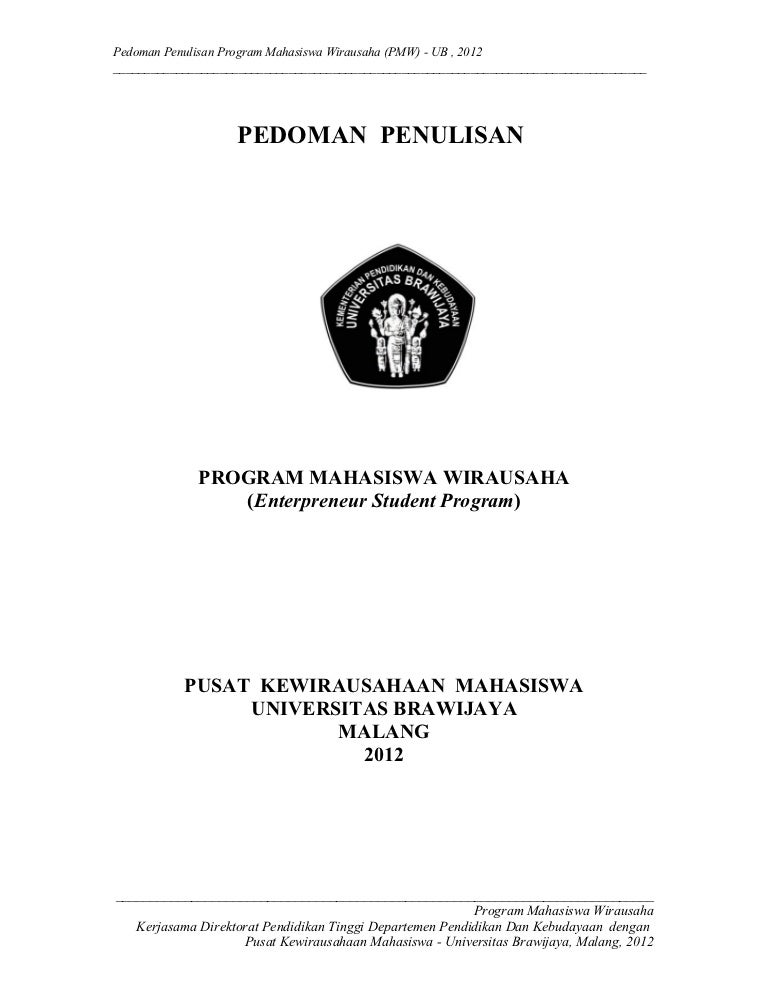 Makalah Universitas Brawijaya