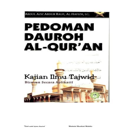 Pedoman daurah al quran-abdul aziz abdur rauf | PDF
