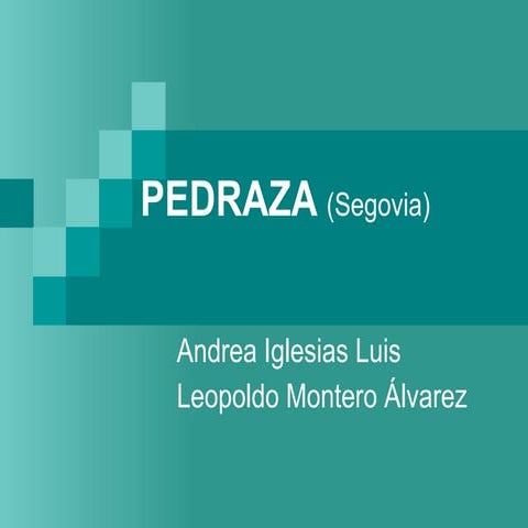 Pedraza (segovia)