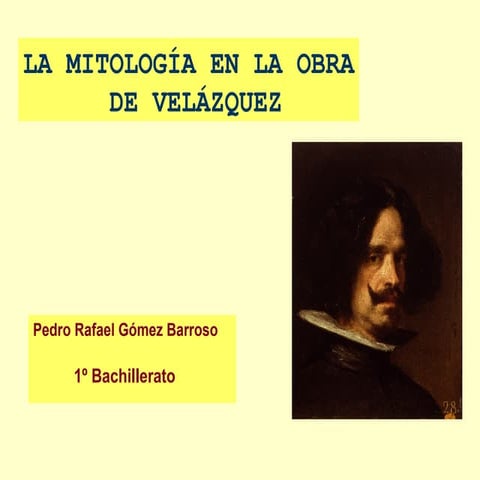La mitología en la obra de Velázquez