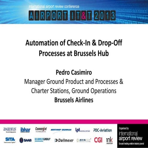 Airport IT&T 2013 Pedro Casimiro