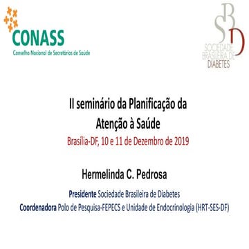 Por um cuidado certo - Sociedade Brasileira de Diabetes