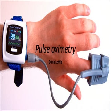 Pediatrics - Pulse Oximetry and Clubbing (concise)