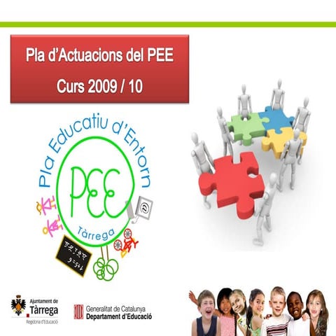 PEE de Tàrrega curs 2009 -10
