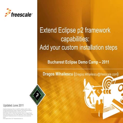 Extend Eclipse p2 framework capabilities: Add your custom installation steps