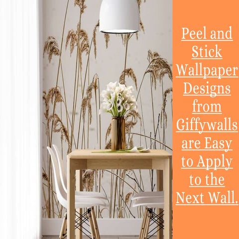 Peel and Stick Wallpaper Designs from Giffywalls are Easy to Apply to ...