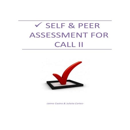 Peer assessment