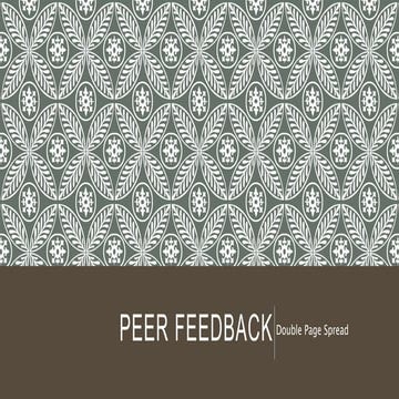 Peer Feedback