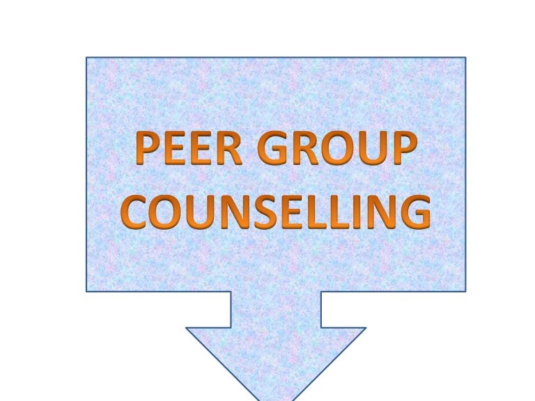Peer group counselling