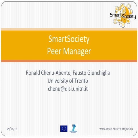 Training Toolkit: Peer Manager