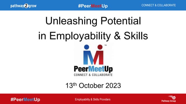 Peer Meetup by Safaraz Ali 13.Oct.2023.ppt
