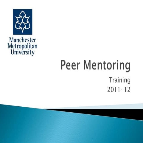 Peer mentoring