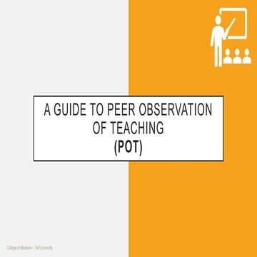 peer observation - workshop modified .pptx