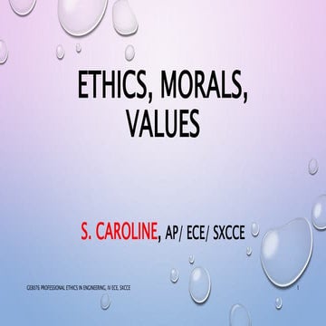 Professional Ethics