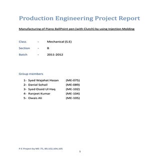 Automated manufacturing process of ...