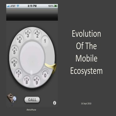 Evolution of the Mobile Ecosystem