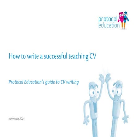 How to Write a Successful Teaching CV