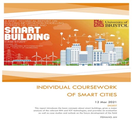 Smart Building Technical Report with Case Study | PDF | Civil ...