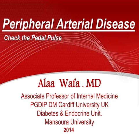 Peipheral arterial dse
