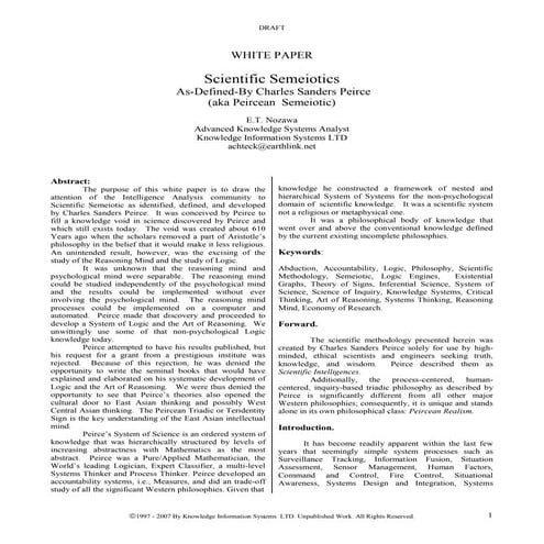 Peirce Economic Frameworks