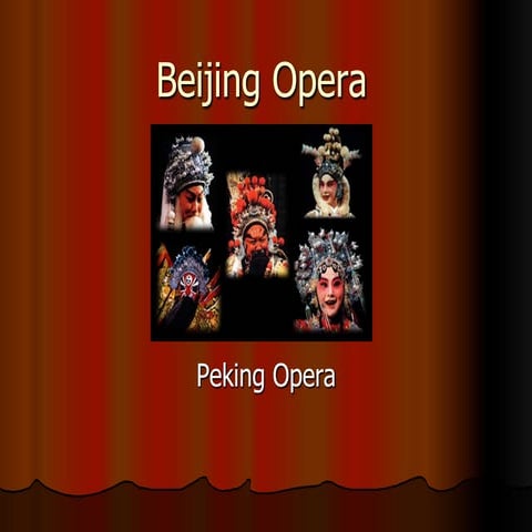 Peking opera 2014