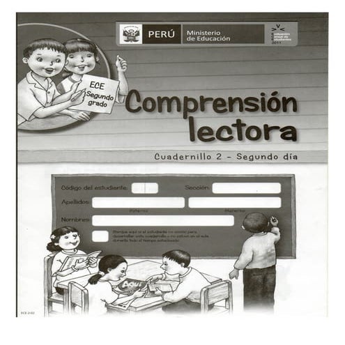 Pela ece 2° prim comprension lectora cuadernillo2