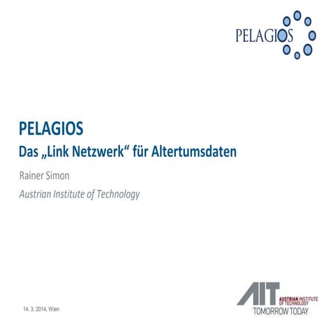 Pelagios - Das 'Link Netzwerk' für Altertumsdaten
