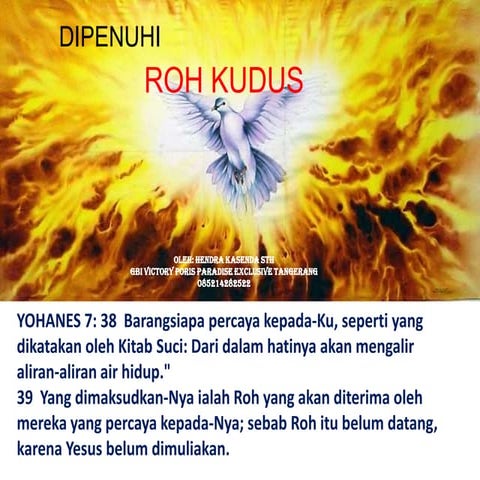 Roh kudus | PPTX
