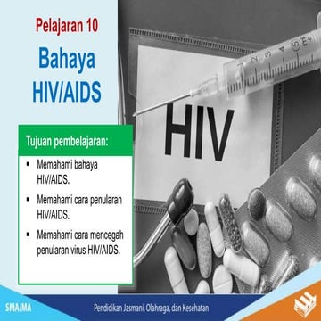 Pelajaran 10 Bahaya HIV AIDS_STD.pptx